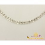 Серебряная цепь панцирь 60 сантиметров 90101115044 , Gold & Silver Gold & Silver, Украина